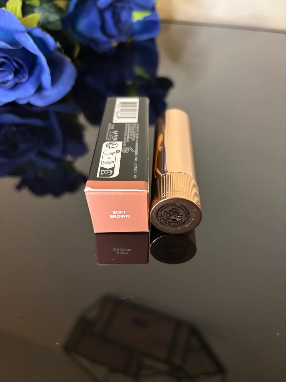NWT Anastasia Beverly Hills Satin Lipstick - Soft Brown - size 3g